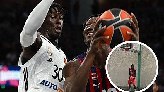 Eli Ndiaye, la perla del Madrid que vistió la camiseta del Baskonia en África