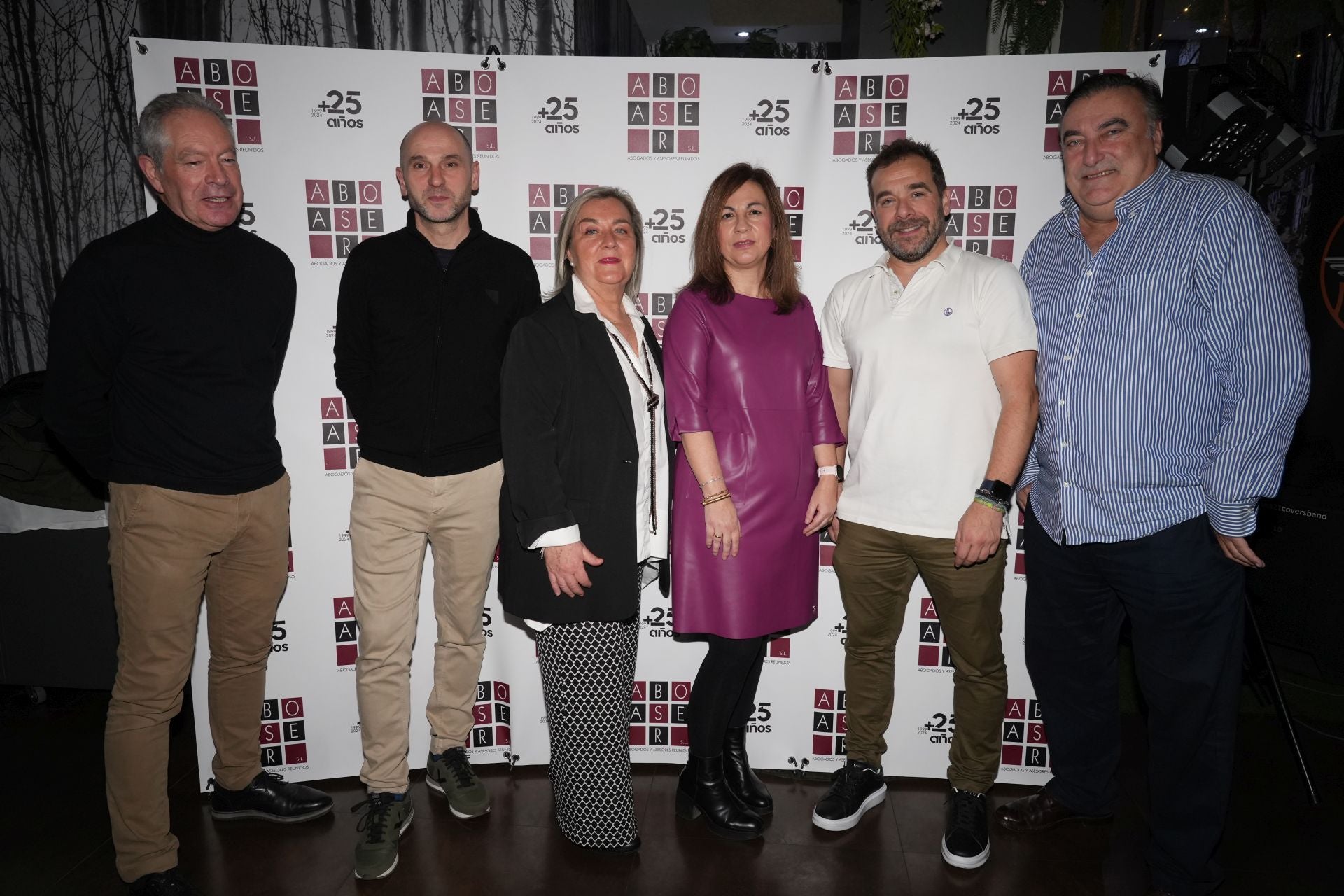 Javier Prado, Aitor Ortega, Arantxa Olaso, Idoia Espartero, Alberto Royuela y Fernando Urrutia.