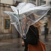 Alerta naranja por vientos de hasta 120 kilómetros por hora este domingo en Álava