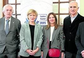 Mikel Etxebarria, María Iraburu, Olga Villa, Juan Carlos Mujika y David Vidorreta.