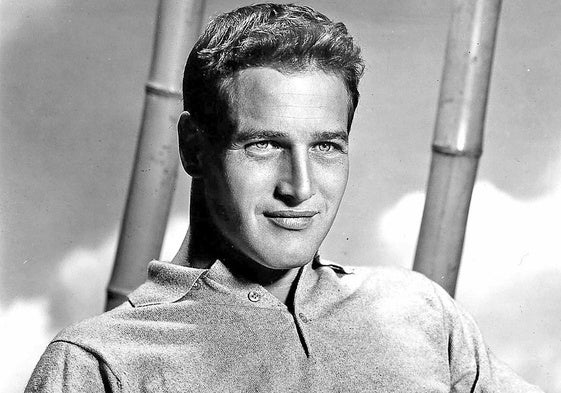 Los directores de fotografía disfrutaban iluminando los ojos increíbles de Paul Newman.