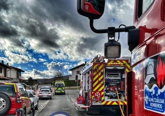 Sofocan un incendio en una vivienda en Urkabustaiz