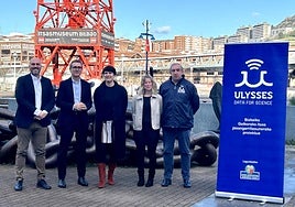 Presentación del proyecto Ulysses en el Itsasmuseum de Bilbao.