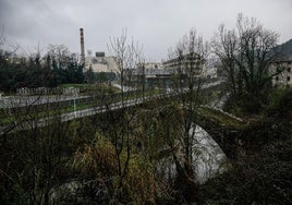 Vista de la fábrica de Guardian en Llodio