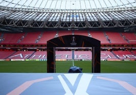 El edificio emblemático de Bilbao que no aparece en el logotipo de la UEFA para la final de la Europa League y el motivo por el que no está