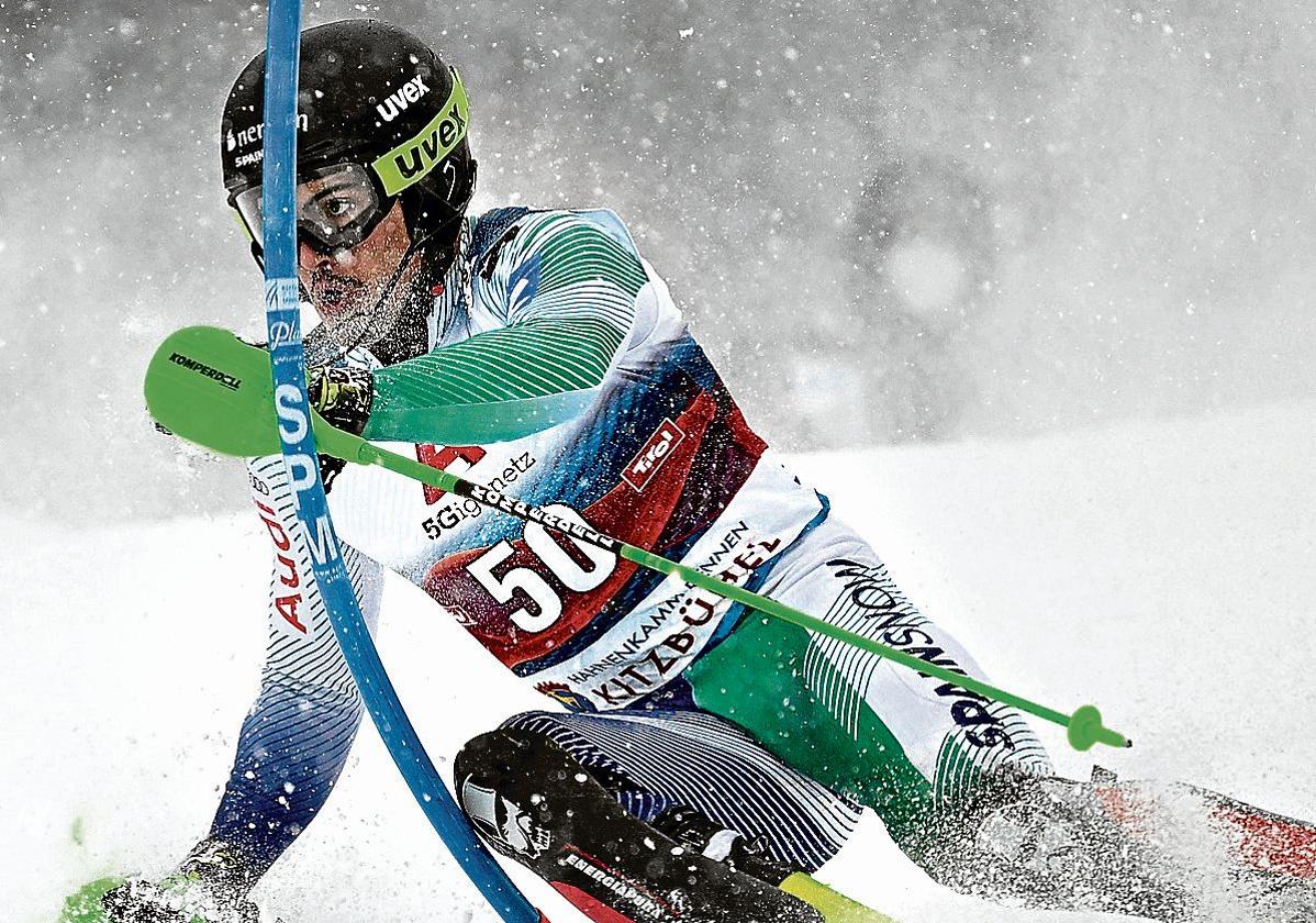 Juan del Campo completa el slalom en tierras austriacas.