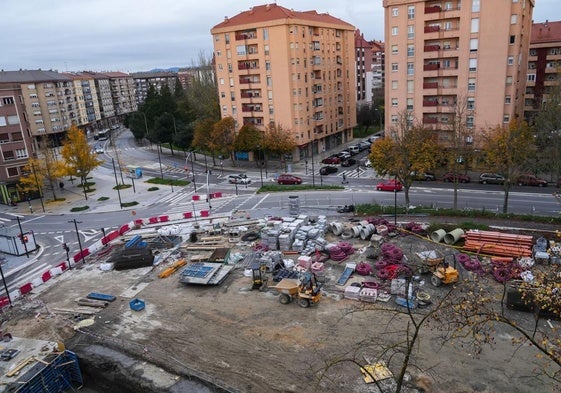 La obra que convertirá Los Herrán en una vía más verde llegan a su fase final.