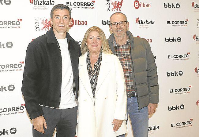 Dani Vivián, Celia Moreno y José Vivián. 