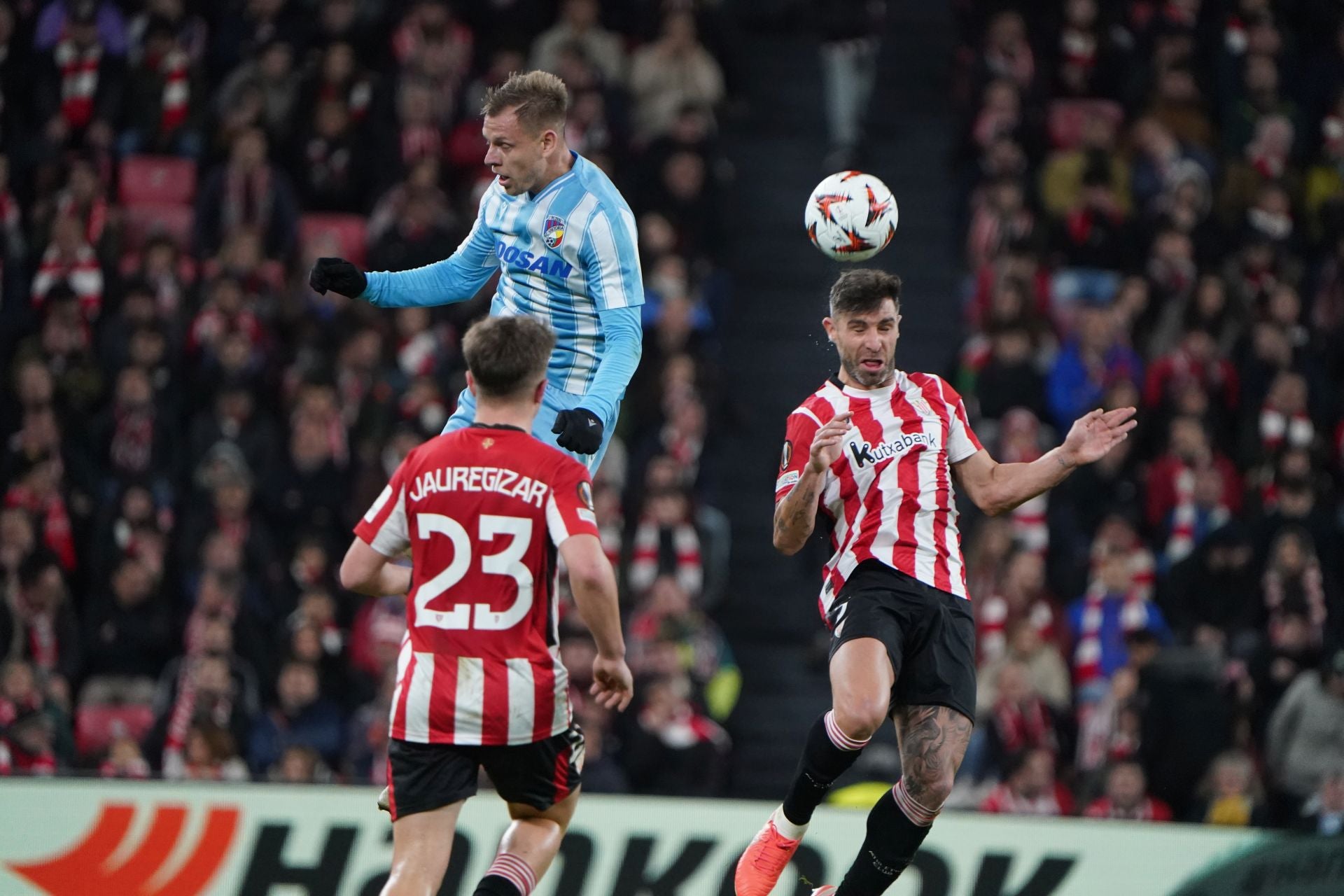 Yeray se mostró muy seguro en defensa y rompió una sequía goleadora de dos años.