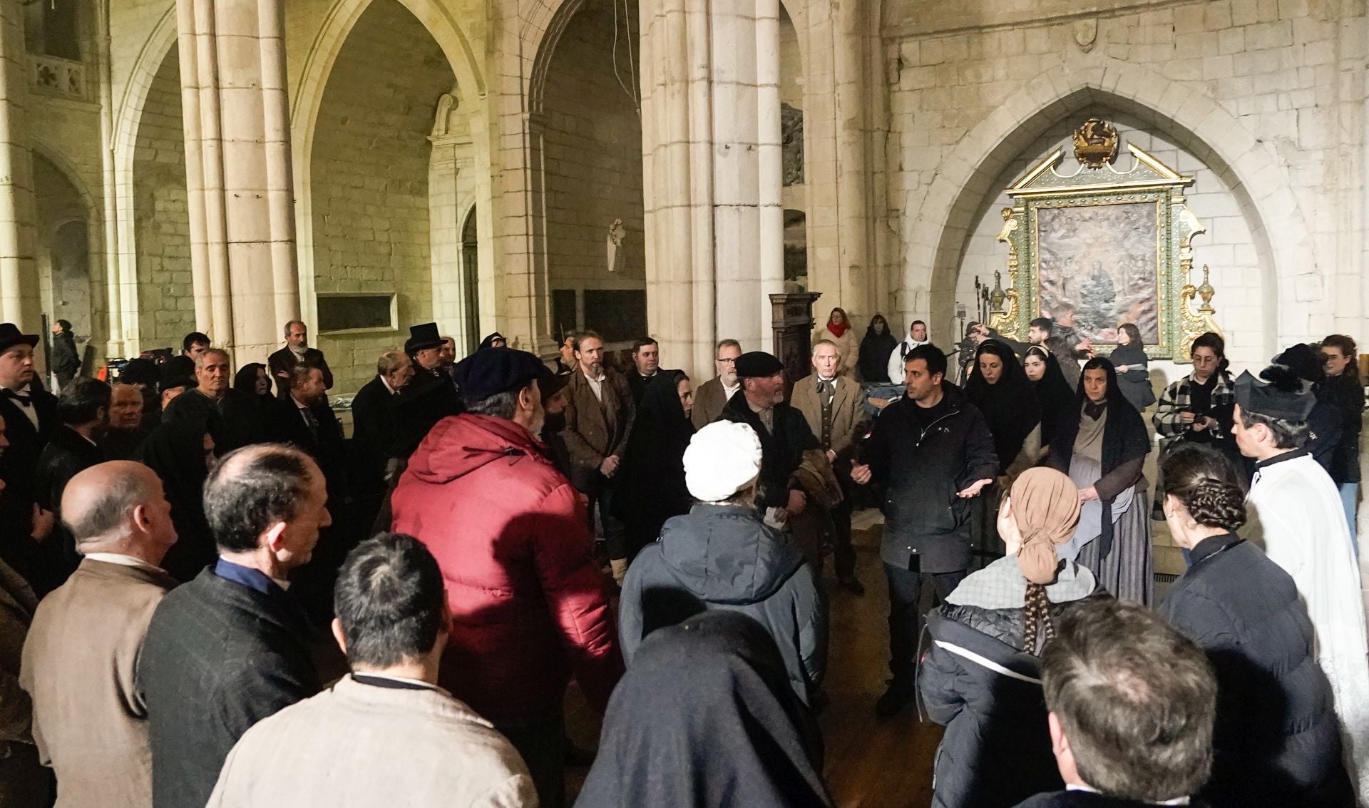 El &#039;Sacamantecas&#039; se rueda por fin en la Catedral de Santa María