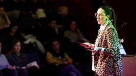 La consejera de Educación, durante su intervención en el foro.