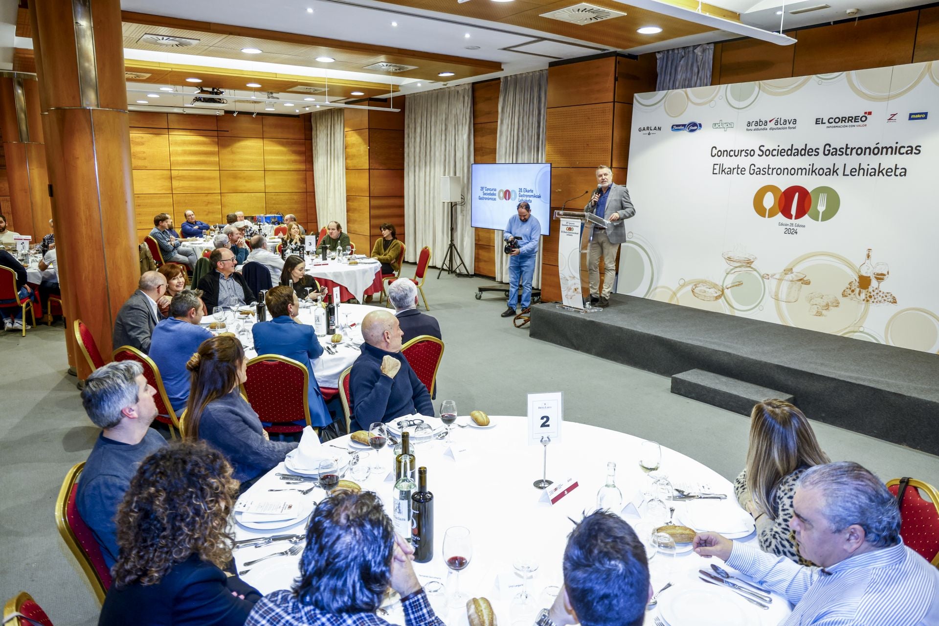 Entrega de premios del Concurso de Sociedades Gastronómicas de EL CORREO