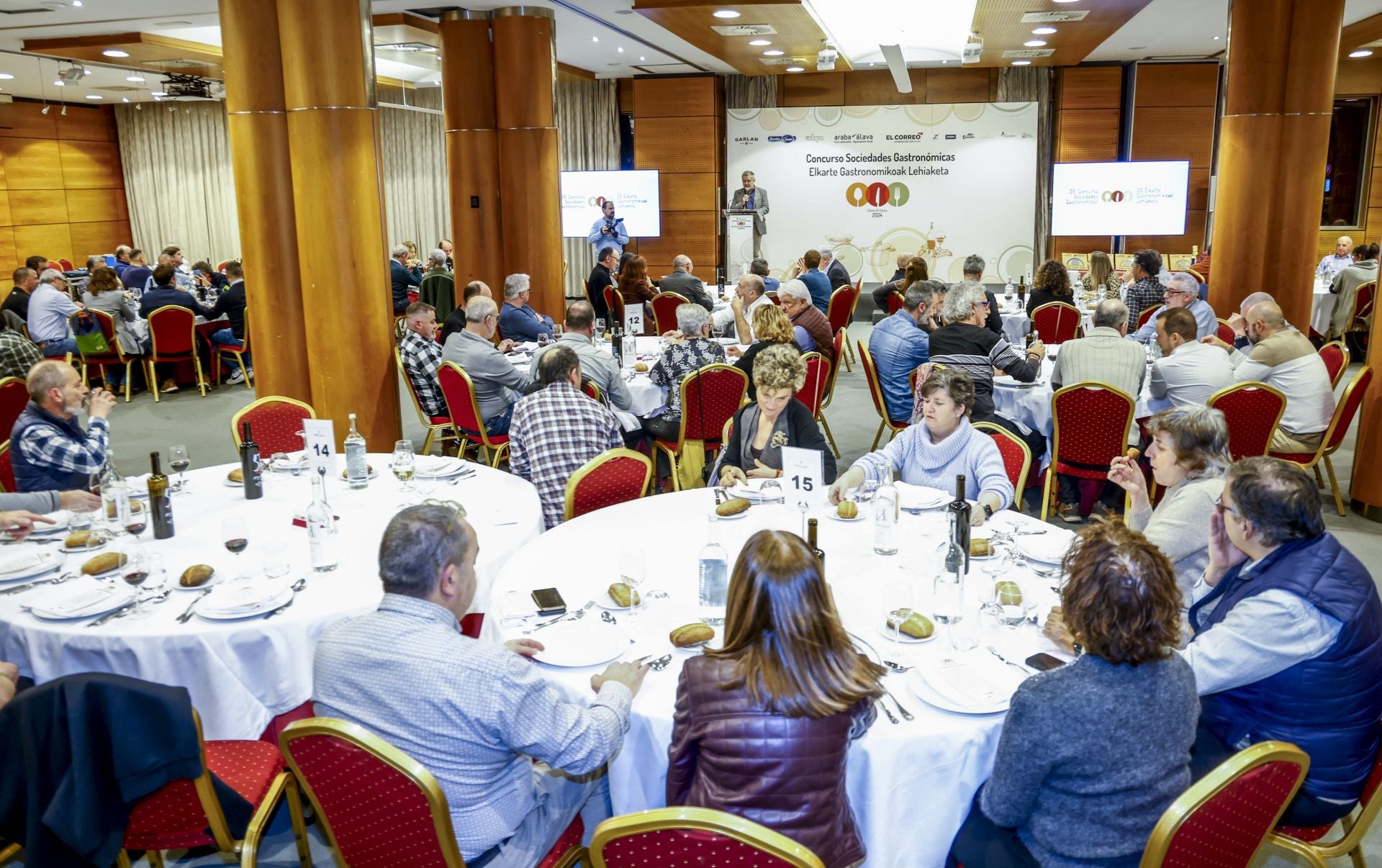 Entrega de premios del Concurso de Sociedades Gastronómicas de EL CORREO