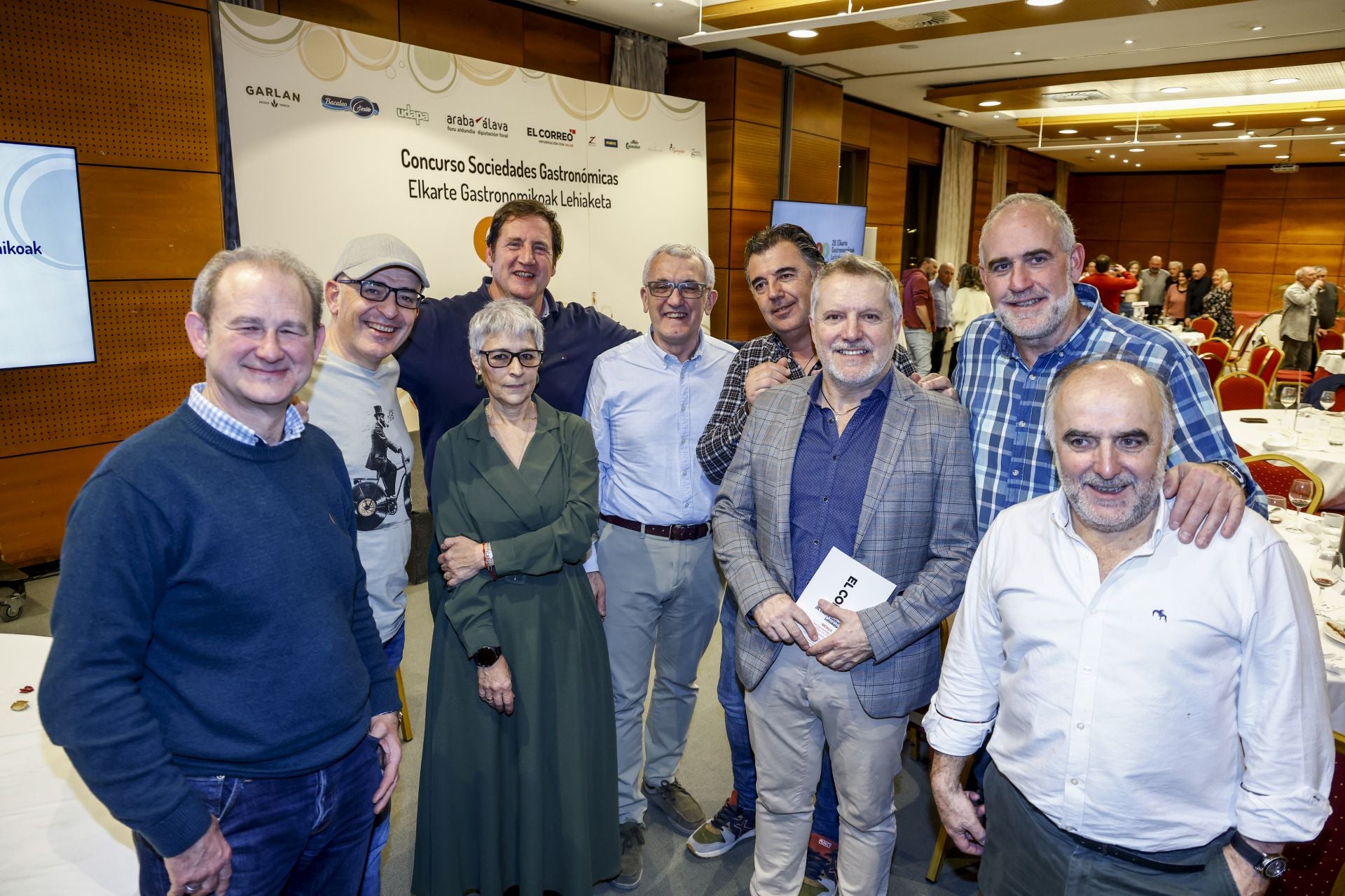 Entrega de premios del Concurso de Sociedades Gastronómicas de EL CORREO