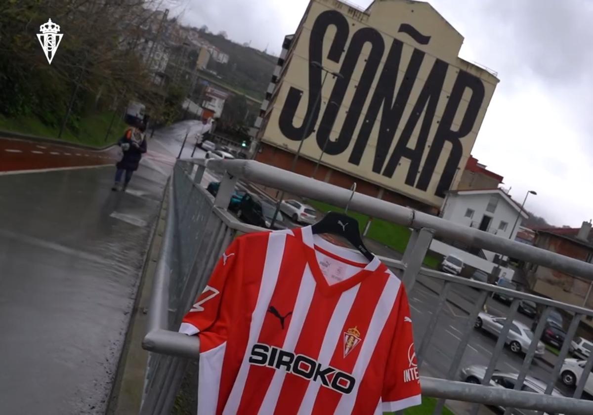 El bonito homenaje a Bilbao con el que el Sporting da la bienvenida a Nico Serrano