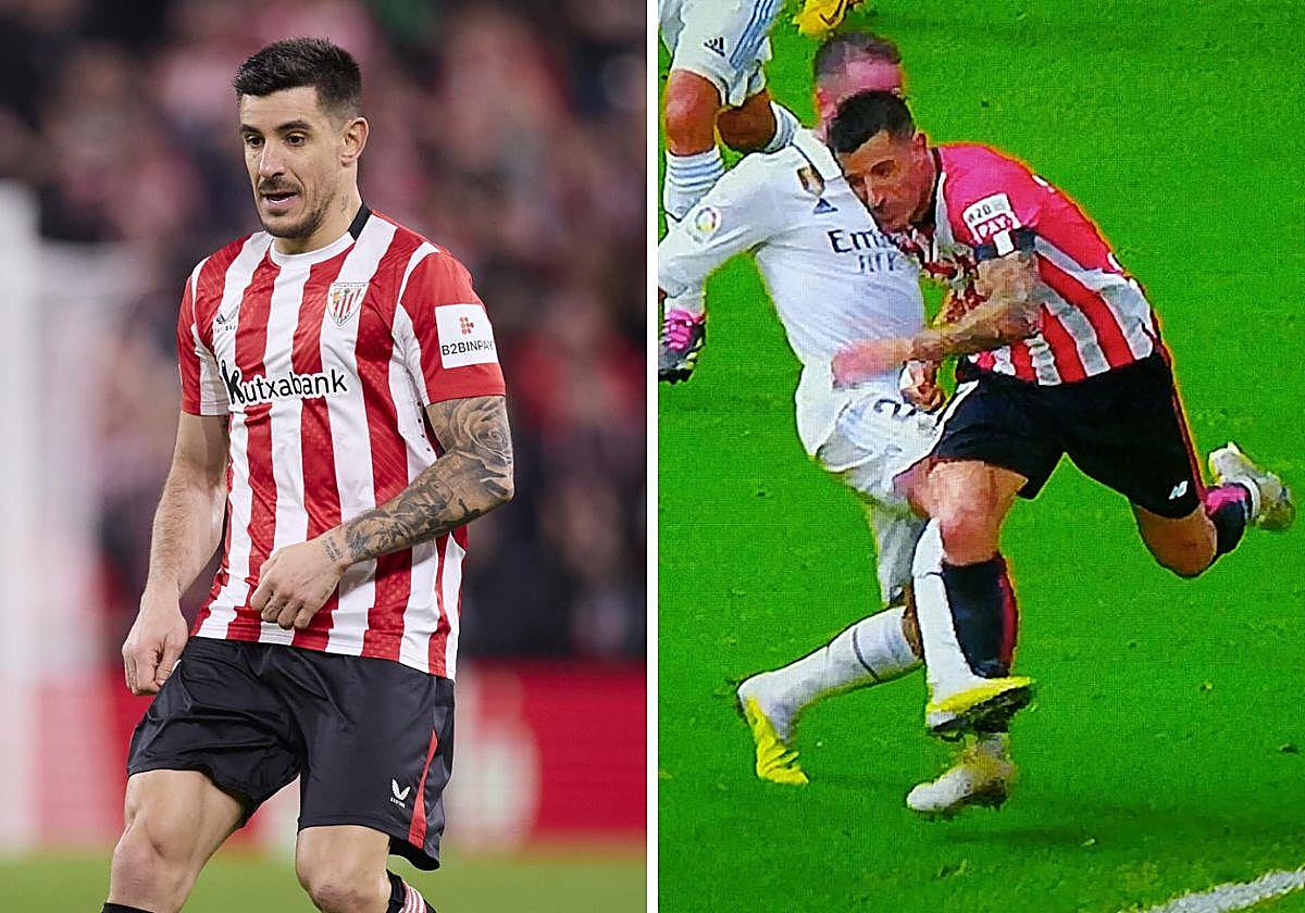 El guiño de Yuri al presidente del Athletic por su pulla al Madrid y la entrada de Carvajal que le fracturó el peroné