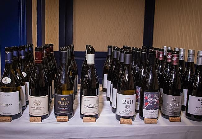 Los vinos de la cata.