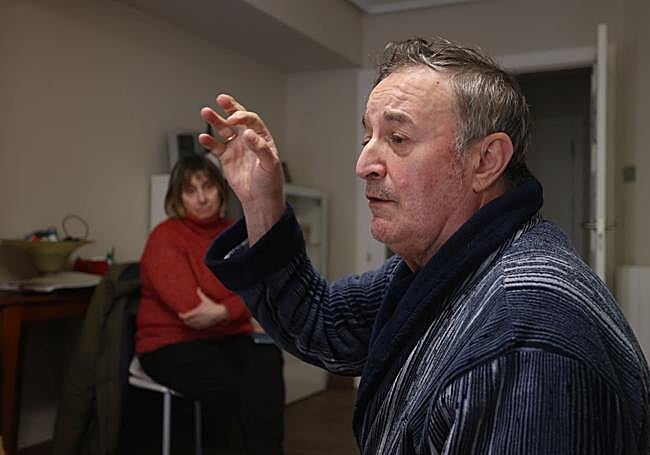 Carlos Blas ha sido siempre «peleón, me lo enseño mi padre y ahora me vale».