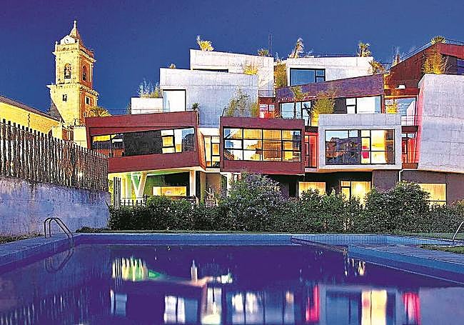 Vista del Hotel Viura.