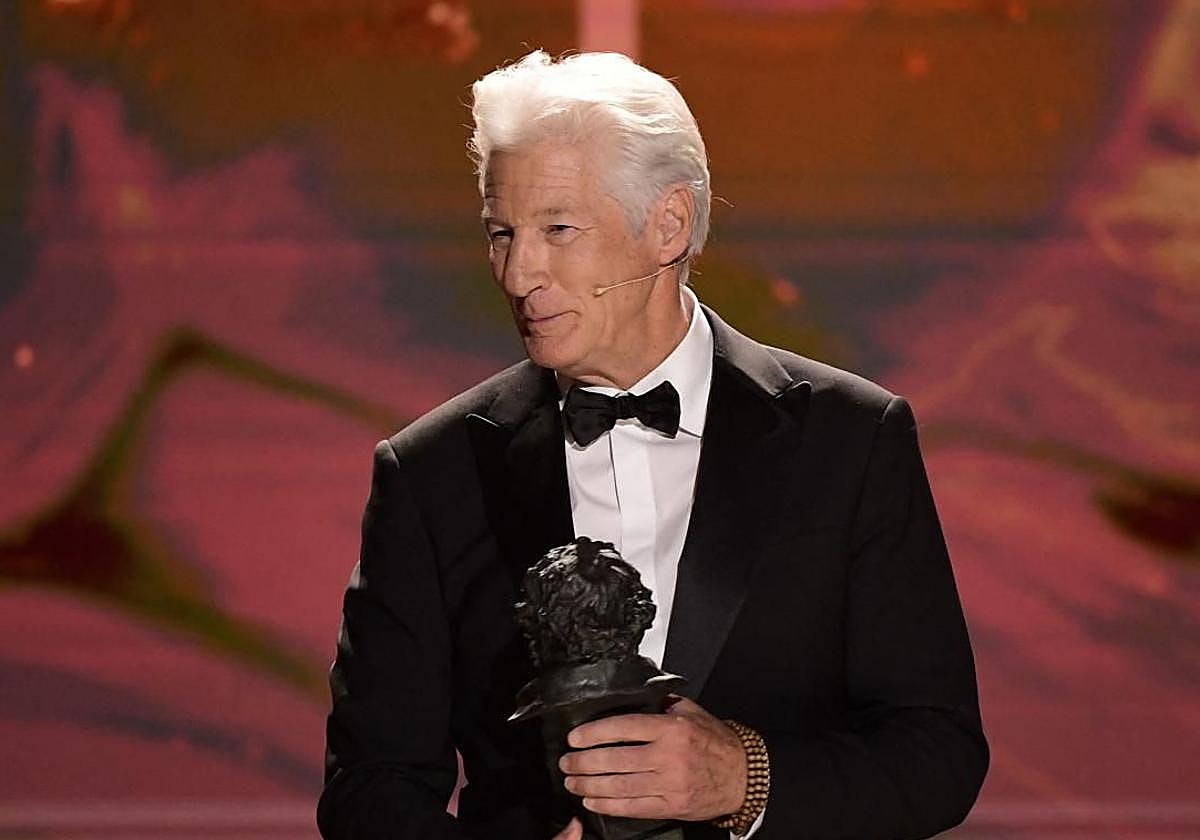 Richard Gere, implacable contra Trump al recibir su premio Goya: «Vengo de América, donde un matón es el presidente»