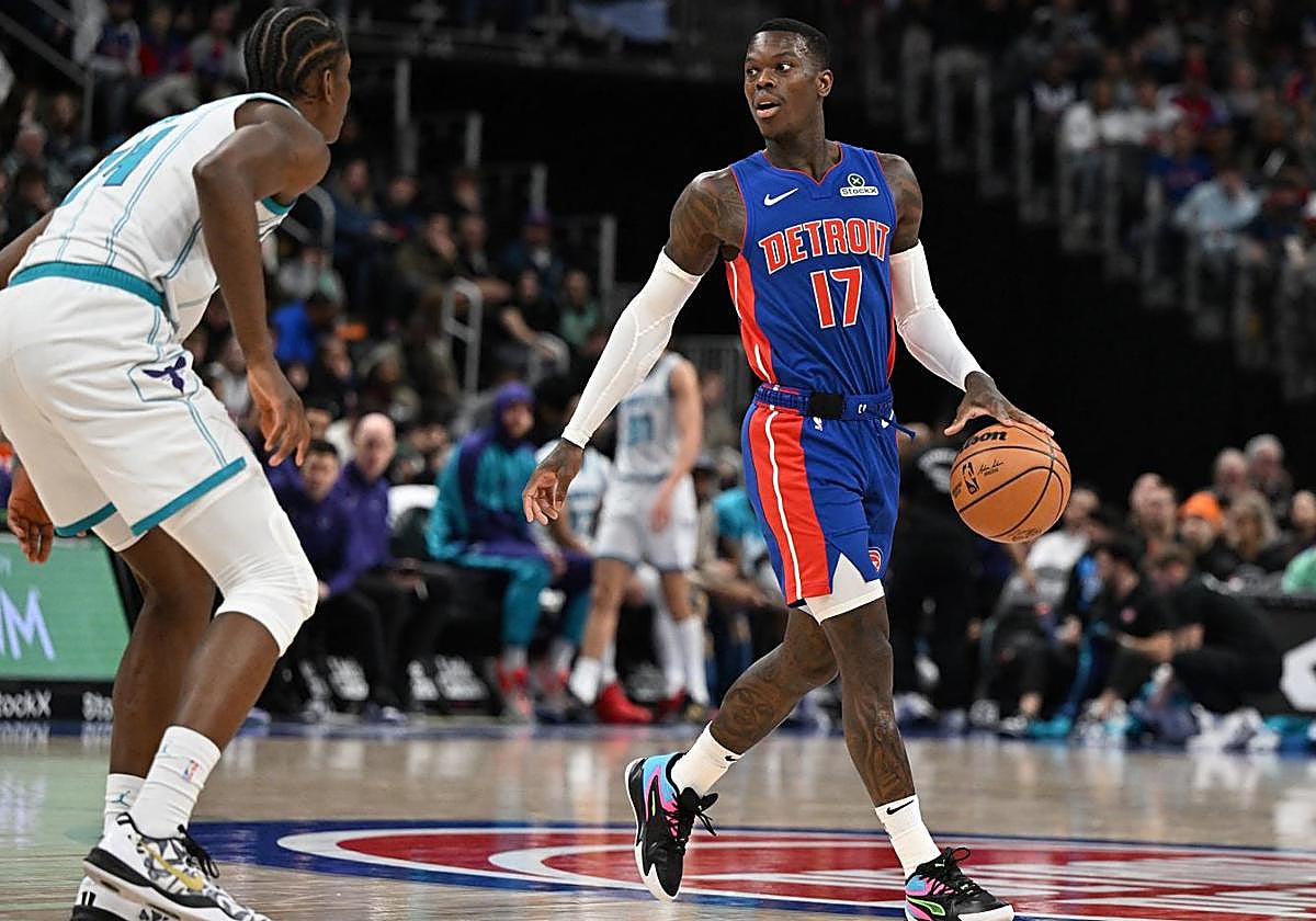 Dennis Schröder Detroiteko taldearekin debutan