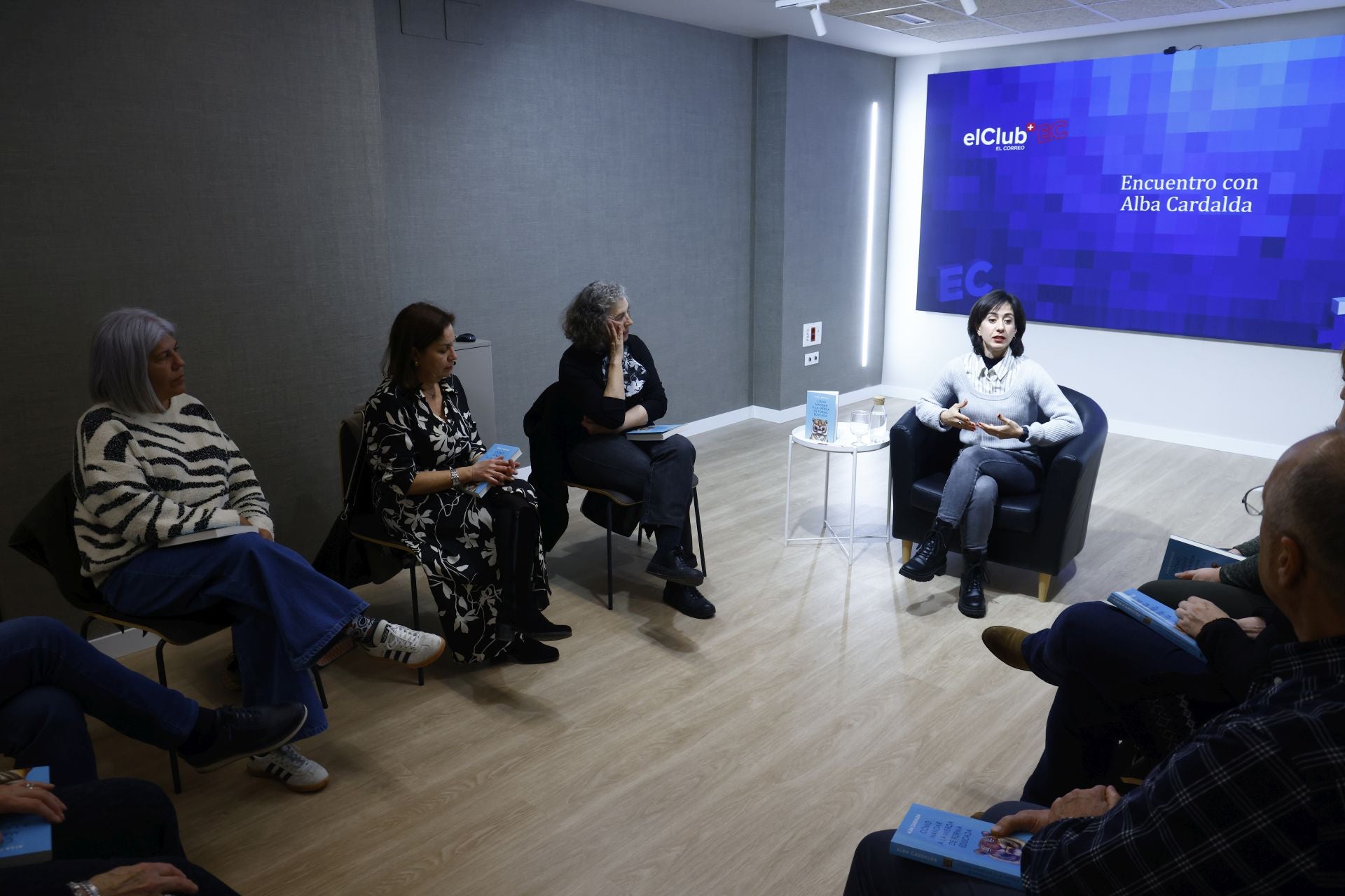 La cita de Alba Cardalda con los suscriptores de EL CORREO