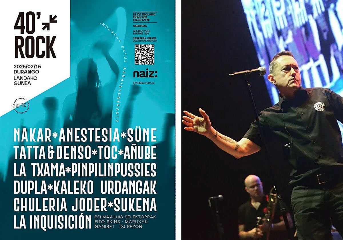 Artistas como Fermín Muguruza, La Txama, Nakar y Anestesia, entre otros, actuarán en el marco del festival.