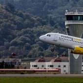 El aeropuerto de Loiu pierde pasajeros por primera vez desde la pandemia
