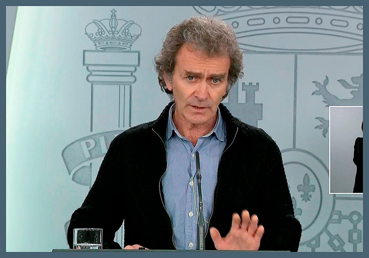 Simón aparecía a diario en televisión para dar cuenta de la situación en el país.