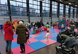 El edificio de Landako Gunea estará habilitado por un espacio de juegos infantiles.