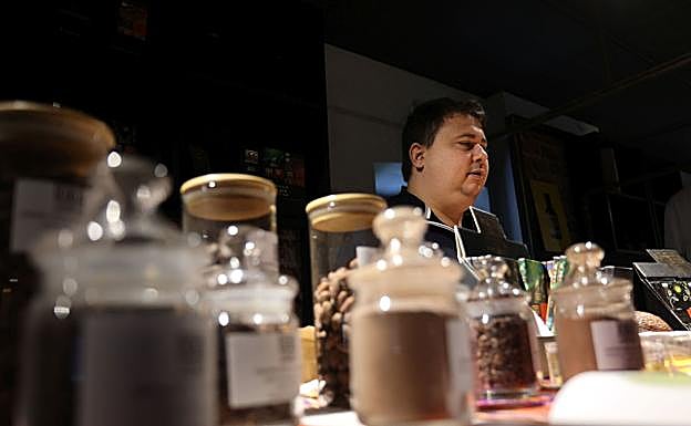 Uno de los puestos de la pasada elición de BasqueTxok.