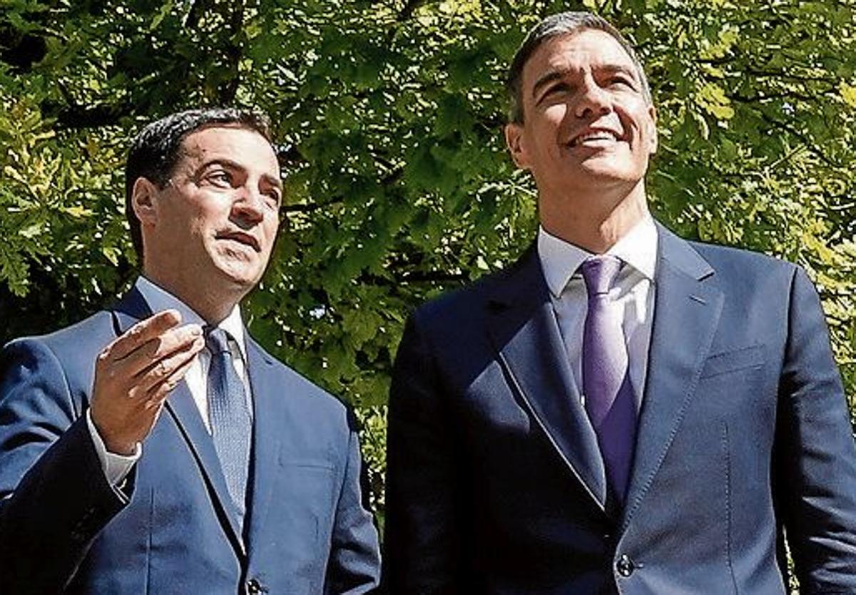 Sánchez visitó Ajuria Enea por primera vez el 26 de julio de 2024