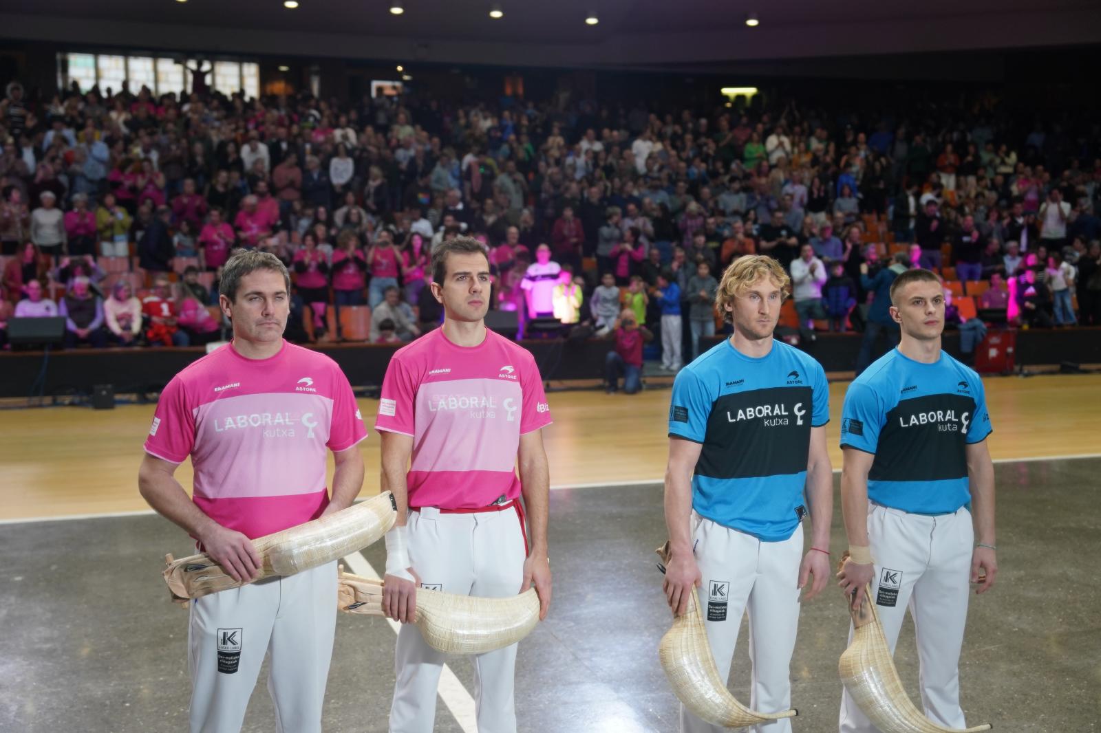 Erkiaga e Ibarluzea repiten título en el Winter Series de cesta punta