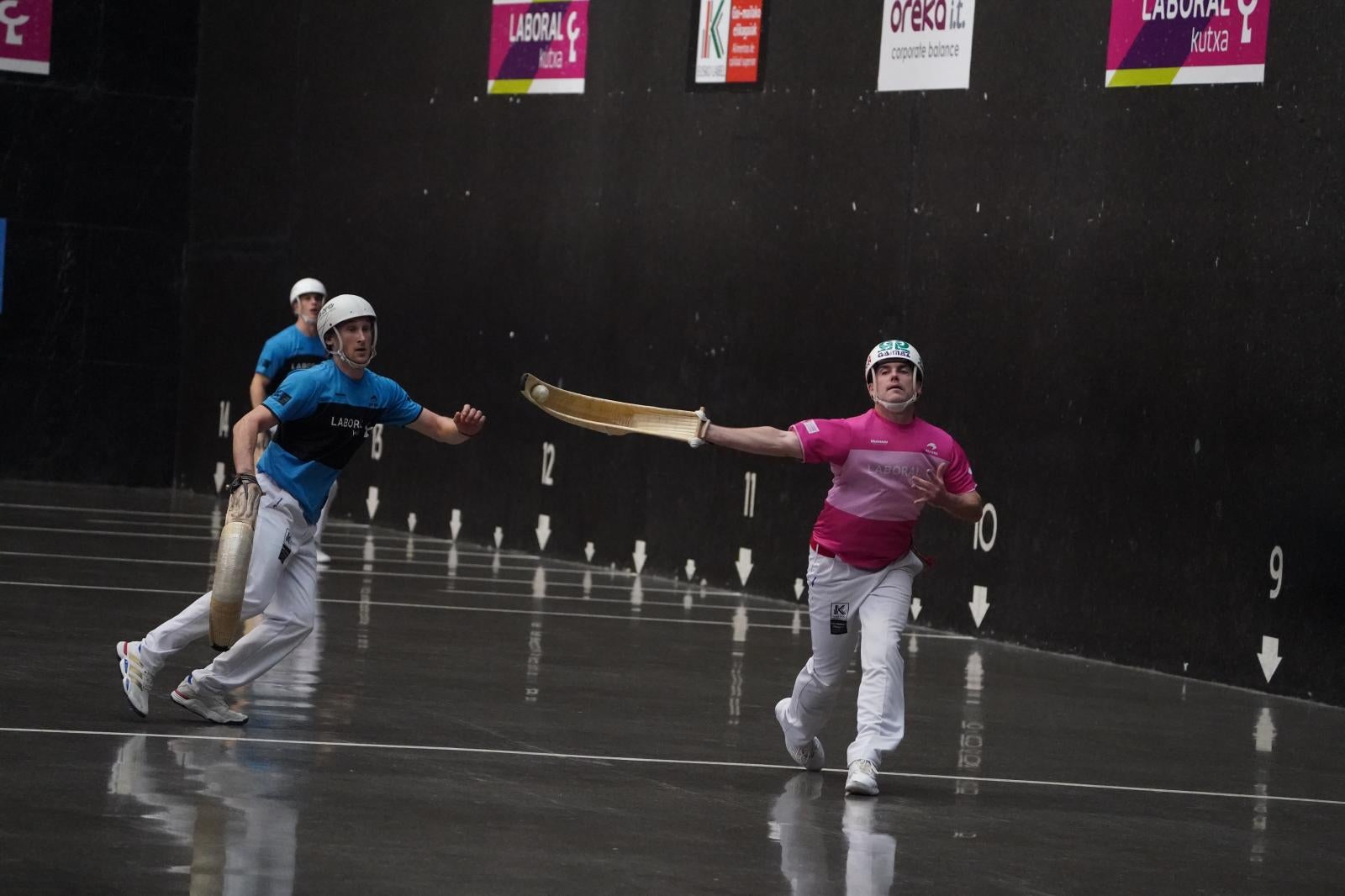 Erkiaga e Ibarluzea repiten título en el Winter Series de cesta punta