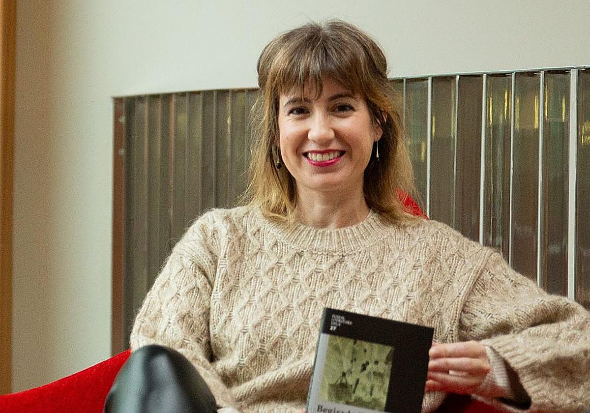 Amaia Serrano, elkarrizketa batean.