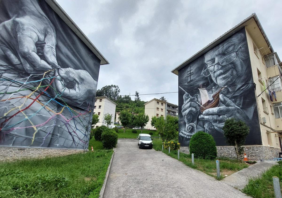 El arte se asoma al puerto de Ondarroa