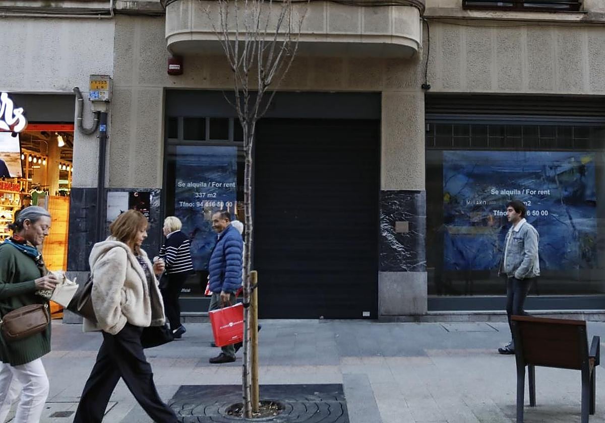 El local de Rodríguez Arias en el que se ubicaba la marca IKKS.