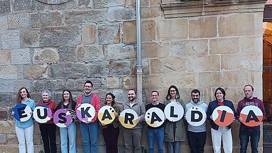 Euskaraldia anima a «moverse juntos» por la lengua vasca en Durango
