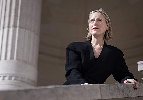 Miren Arzalluz, en una foto de archivo en el Museo de la Moda de París.