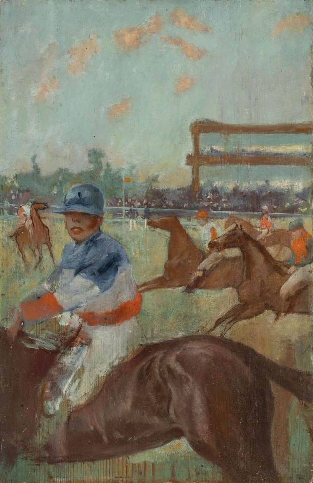 'Carrera de caballos' (1885-1886), adquirido a los Fondos de la Familia Guiard en 2024.