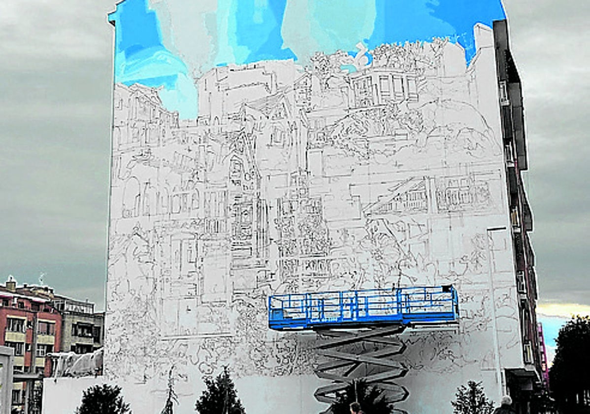 Un collage con historia para Las Arenas