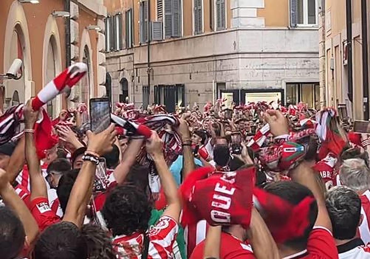 La Roma envía 3.435 entradas al Athletic para la ida de los octavos de final de la Europa League