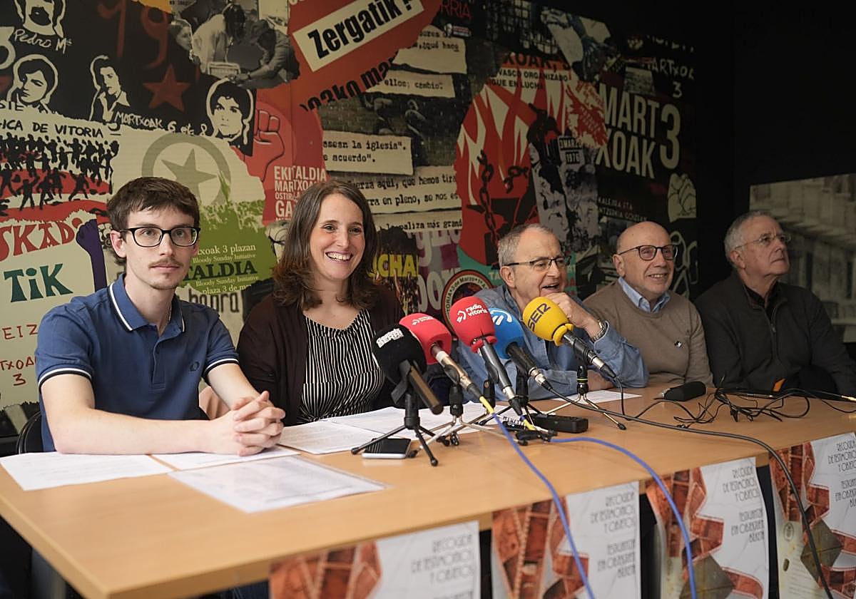 Rueda de prensa de la Asociación 3 de Marzo