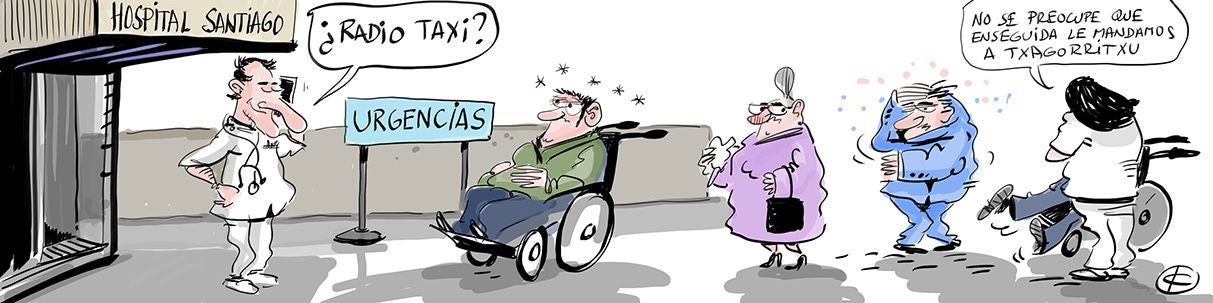 La viñeta de Cerrajería sobre la reapertura de las Urgencias de Santiago