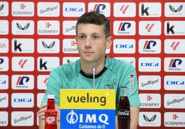 Mikel Vesga: «Me estoy quedando alucinado con Jauregizar»