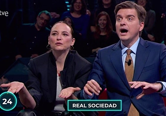 «¡La Real Sociedad es de Bilbao!»: el patinazo en un juego de Marc Giró, Leonor Watling y Anna Castillo