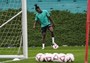 Nico Williams se entrena y apunta al Metropolitano