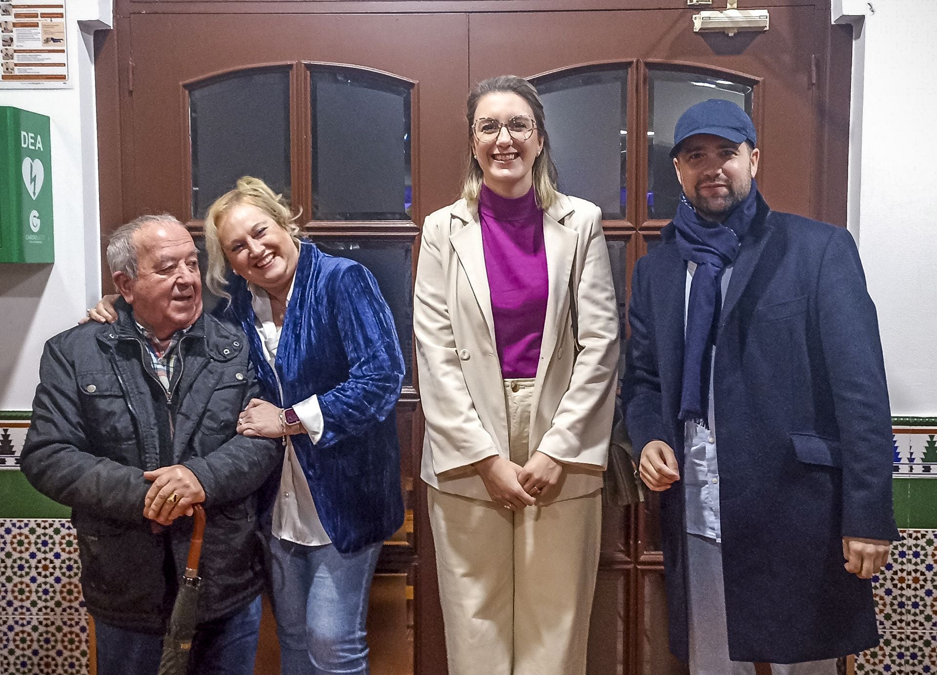 Gerardo Ochoa, Maite San Saturnino, María Nanclares e Iñaki García Calvo.