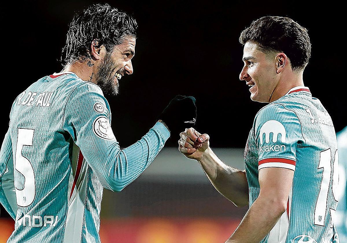 De Paul y Julián apuntan a descansar hoy con la vista puesta en el Madrid.