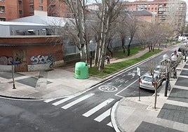 Imagen panorámica de la calle Navarro Villoslada.